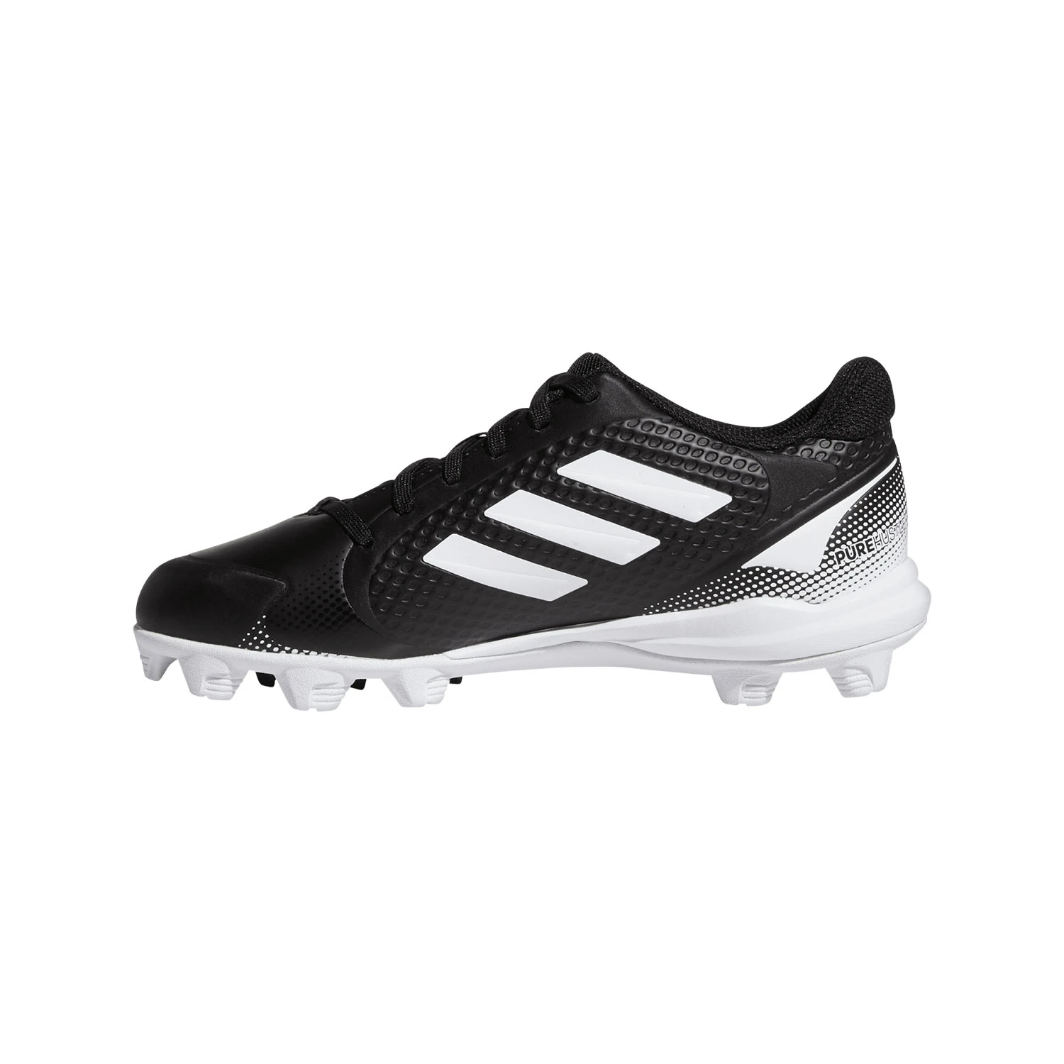 Adidas PureHustle 2 MD Jr. Softball Cleats 4 Adidas PureHustle 2 MD Jr. Softball Cleats - Image 2