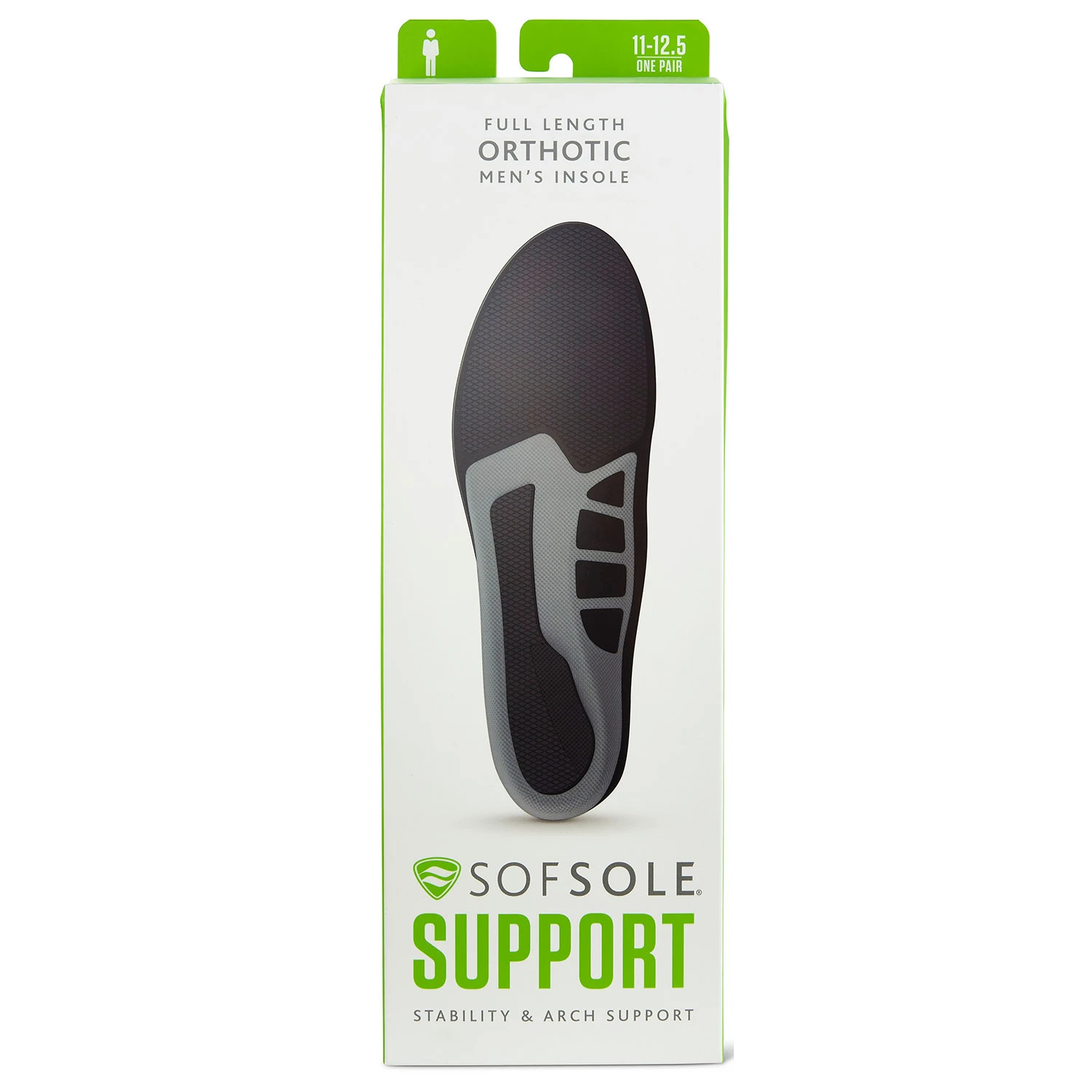 Sof Sole Men's Full-Length Orthotic Insoles 3 Sof Sole Men's Full-Length Orthotic Insoles